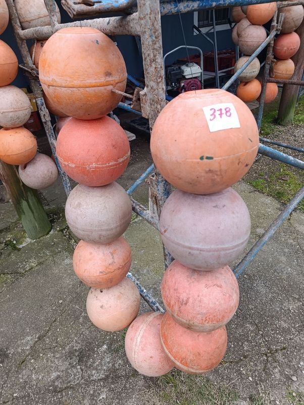 Lote de 10 Boyas Náuticas de Plástico Naranja y Rosa