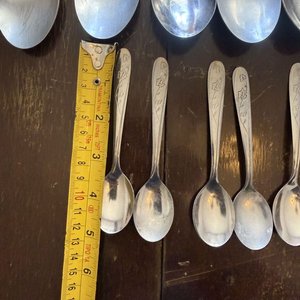 Juego de Cubiertos de Acero Grabado - 33 Piezas - imagen 7