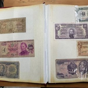 Álbum Antiguo con Colección de Billetes Internacionales - imagen 6