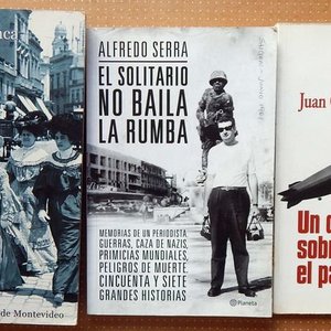 Lote de Tres Libros: Un Dirigible Sobre El Palacio, El Solitario No Baila La Rumba y Boulevard Sarandí - imagen 1