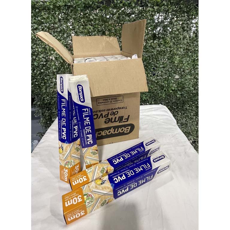 Lote de Film de PVC Transparente Estirable Bompack
