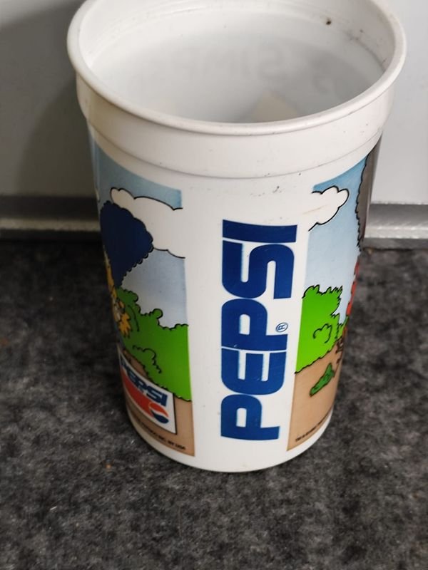 Vaso Coleccionable "Los Simpson" Pepsi Años 90