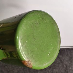 Cafetera Esmaltada Verde Grande Antigua - imagen 5