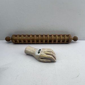 Palote Raviolero de Madera con Manopla de Exhibición - imagen 2