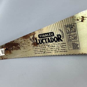 Serrucho Stanley "Luctor" de 22 pulgadas con óxido - imagen 3