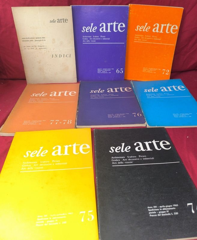 Revistas Sele Arte: Arquitectura, Escultura, Pintura, Gráfica (1963-1966)