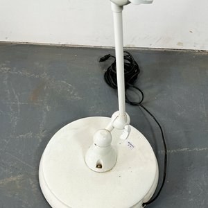 Lámpara de Pie Jielde Loft Industrial Blanca Metálica Regulable - imagen 3