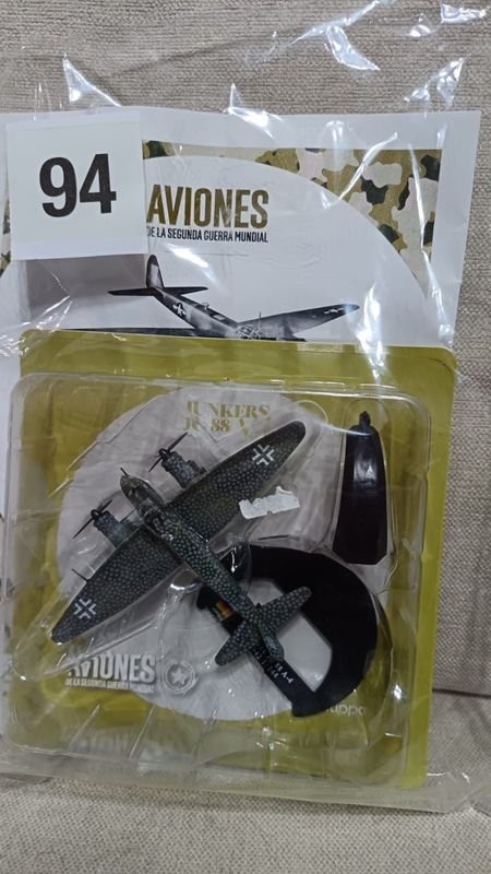 Avión Junkers Ju 88 en Miniatura de Colección