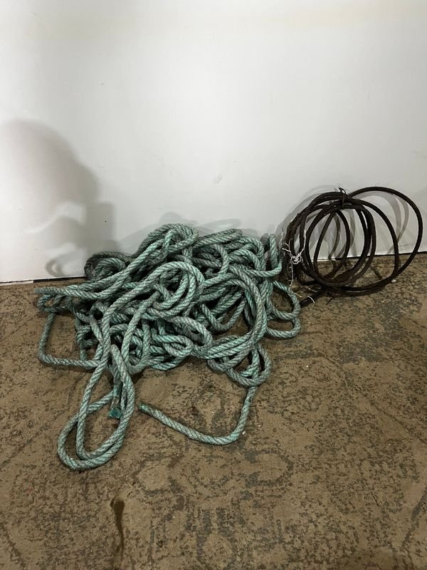 Lote siguiente: Cuerda Gruesa Verde con Malacate