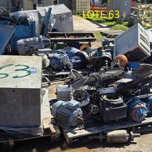Lote de Motores Eléctricos y Componentes Industriales - imagen 1