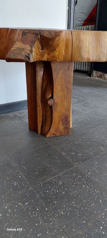 Mesa de centro rustica nueva y pesada - imagen 6