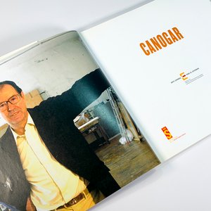 Libro de Arte "Canogar, Arte Español para el Exterior" - Tapa Decorativa - imagen 2