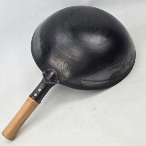 Wok de Acero con Mango de Madera - imagen 6