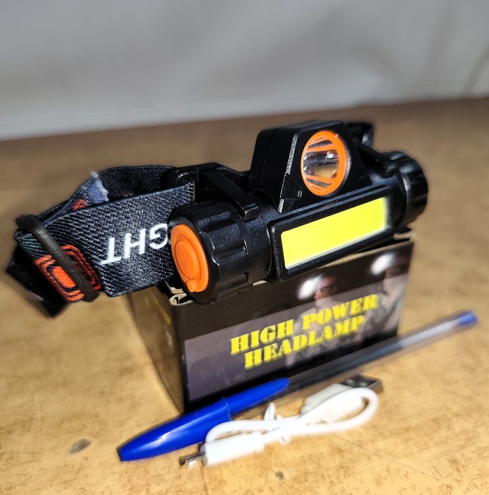 Linterna de Minero LED Recargable Multifuncional - imagen 3