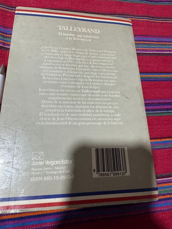 Libro sobre Talleyrand: El hombre que sobrevivió a la Revolución - imagen 3