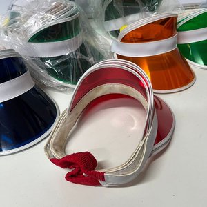 Lote de 48 Visores Transparentes de Colores para Sol - imagen 4