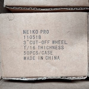 25 Cajas de Discos de Corte 3" Neiko Pro - imagen 4