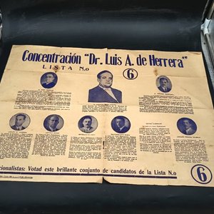 Lote de Afiches Antiguos del Partido Nacional - imagen 3
