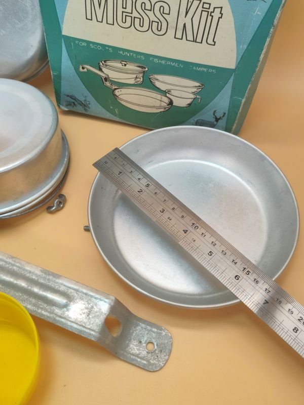 Kit de cocina de aluminio 5 piezas para campistas, cazaristas y pescadores - imagen 6