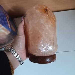 Lámpara de Sal del Himalaya Grande - Parte Superior - imagen 2