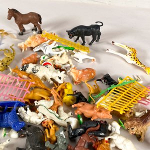 Lote de Juguetes Miniatura de Granja y Animales Varios - imagen 5