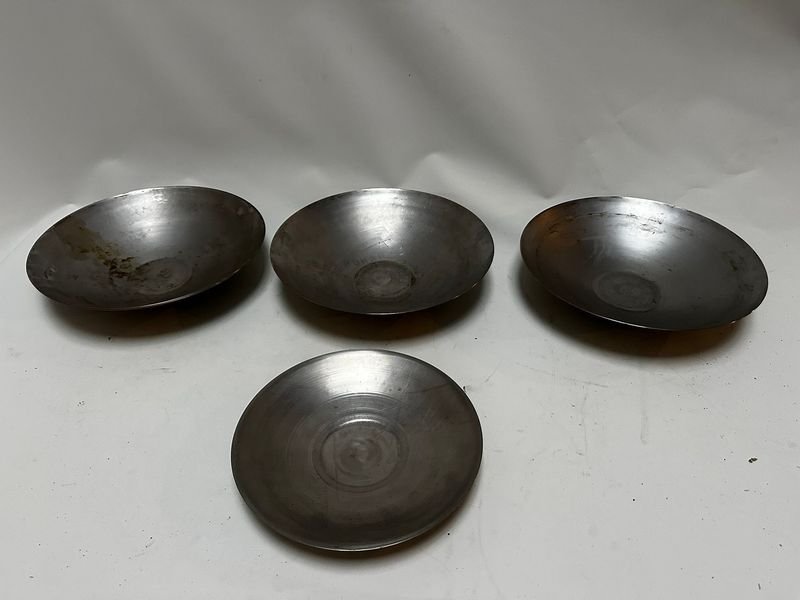 Set de 4 Bowls Acero Inoxidable