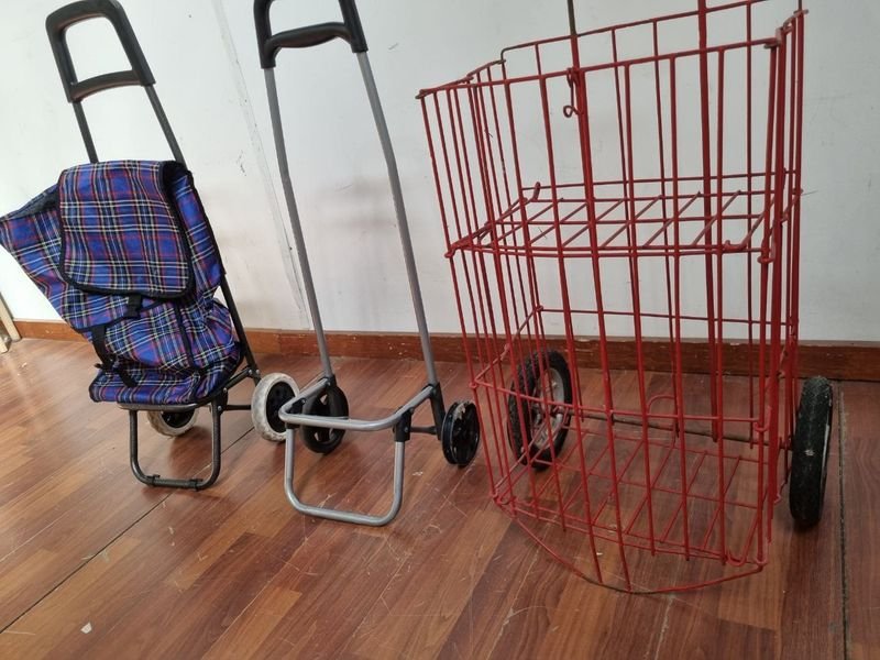 Carrito para Feria con Ruedas y Manillar - imagen 5