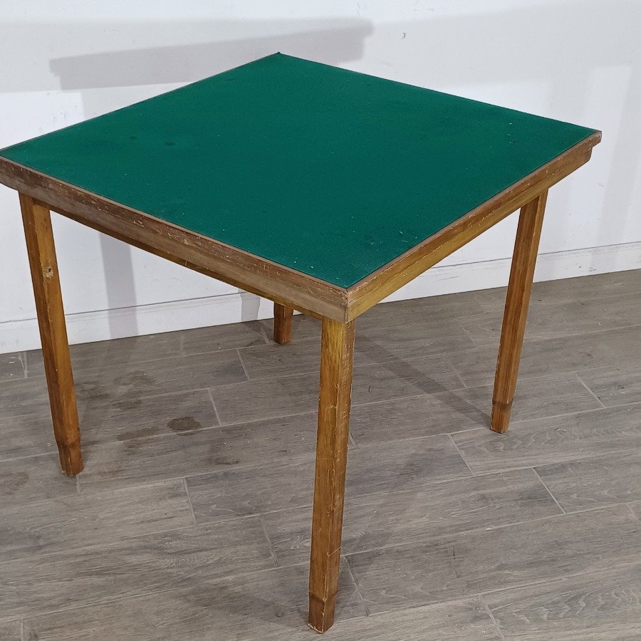 Lote anterior: Mesa de juego plegable de madera maciza