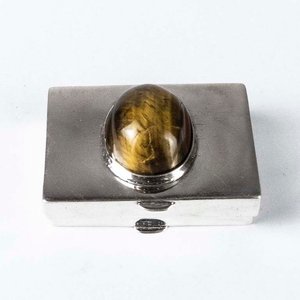 Lote anterior: Pastillero de Plata con Ojo de Tigre
