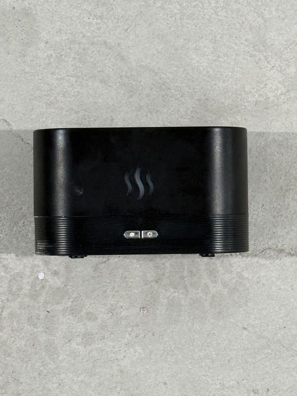 Difusor de Aromas Eléctrico Negro con Luz LED