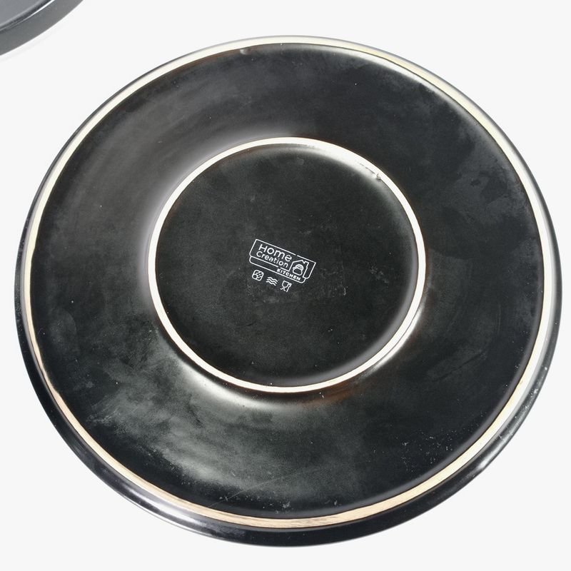 Platos de color negro Crofton - imagen 3