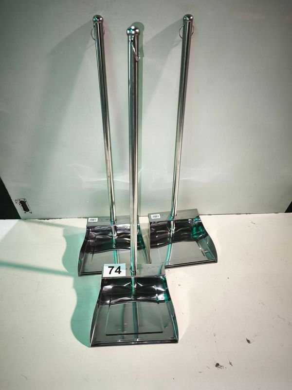 Set de 3 Palas Metálicas Desarmables