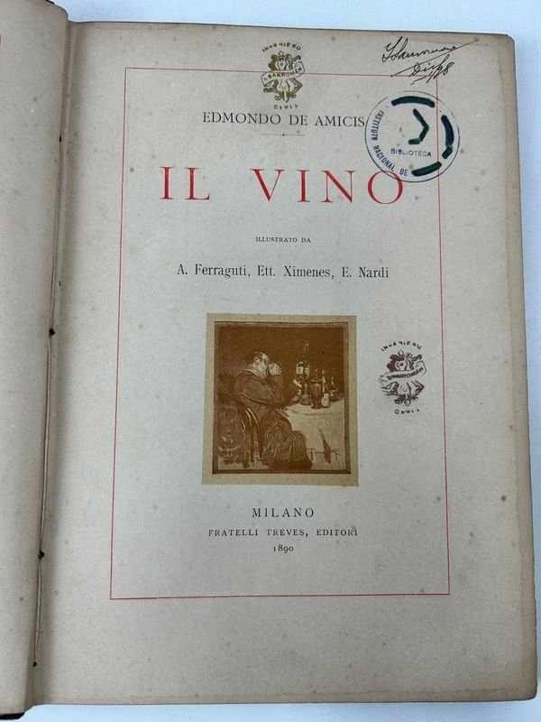 Libro ilustrado de Edmondo de Amicis, 1890 - imagen 2