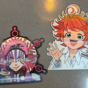 Lote anterior: Stickers de Personajes Anime: Emma y Akaza