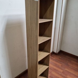 Estantería Abierta Madera Clara 37x25x158 cm - imagen 2