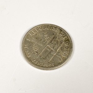 Lote siguiente: Moneda de Plata 10 Centavos República de Cuba 1952