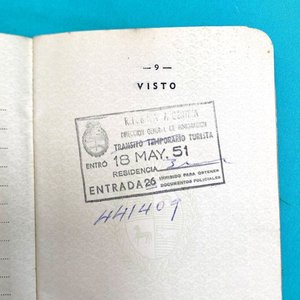 Antiguo Pasaporte Uruguayo República Oriental del Uruguay - imagen 6