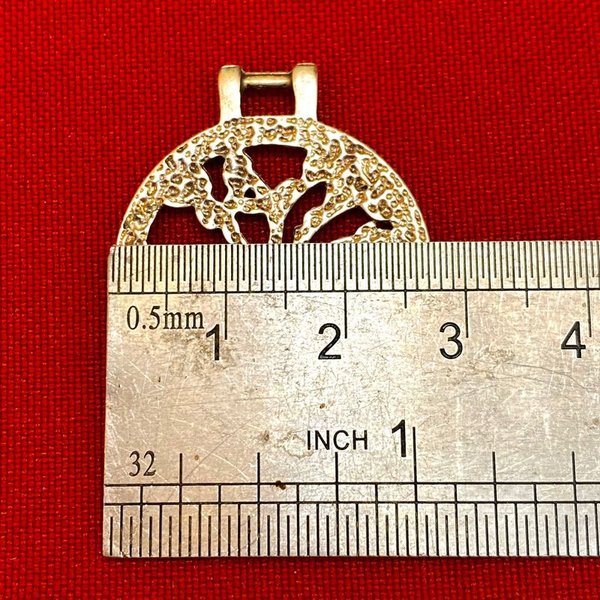 Colgante de árbol de la vida en plata - imagen 4