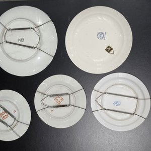 Lote de 5 Platos Decorativos Orientales y Brasileros - imagen 2