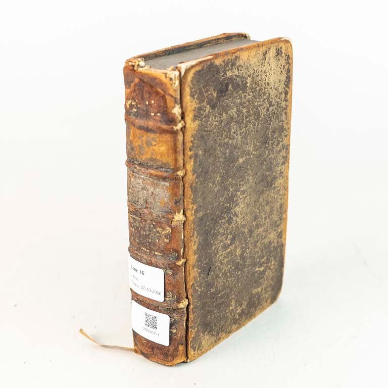 Libro Tomo II Satyre Ménippée, Publicado en 1709, Tapas de Cuero