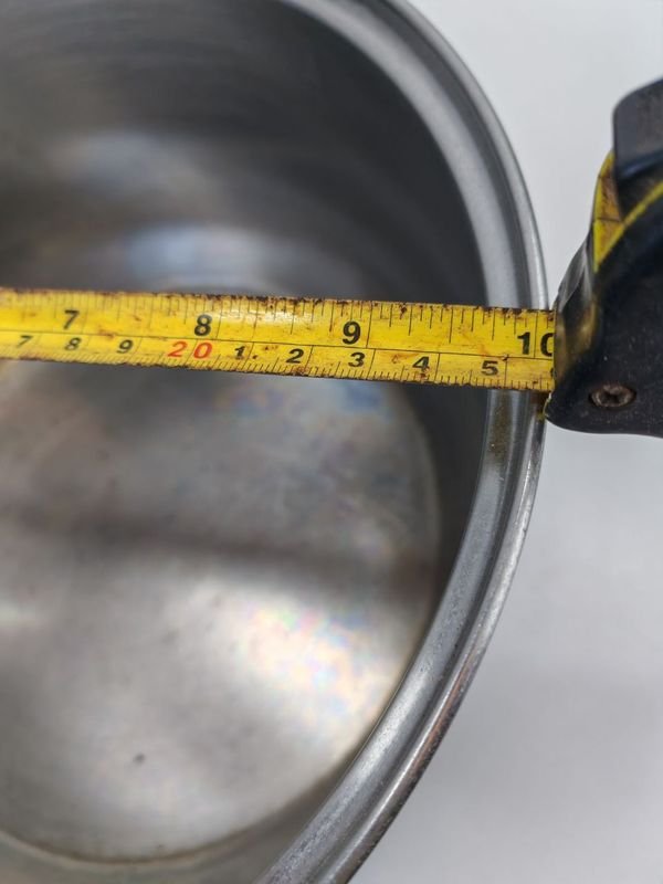 Olla Cuoeri Con Tapa Sin Mangos - Vaso de Metal con Tapas - imagen 5