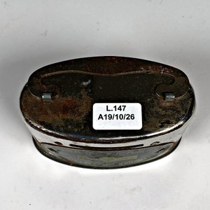 Alcancía Antigua Metálica Banco de la República Oriental del Uruguay - imagen 3