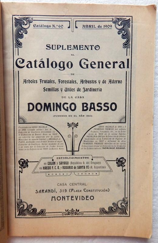 Catálogo de Árboles Frutales y Forestales del Domingo Basso - imagen 2