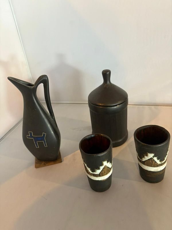 Lote siguiente: Juego de vasos para servir sangría