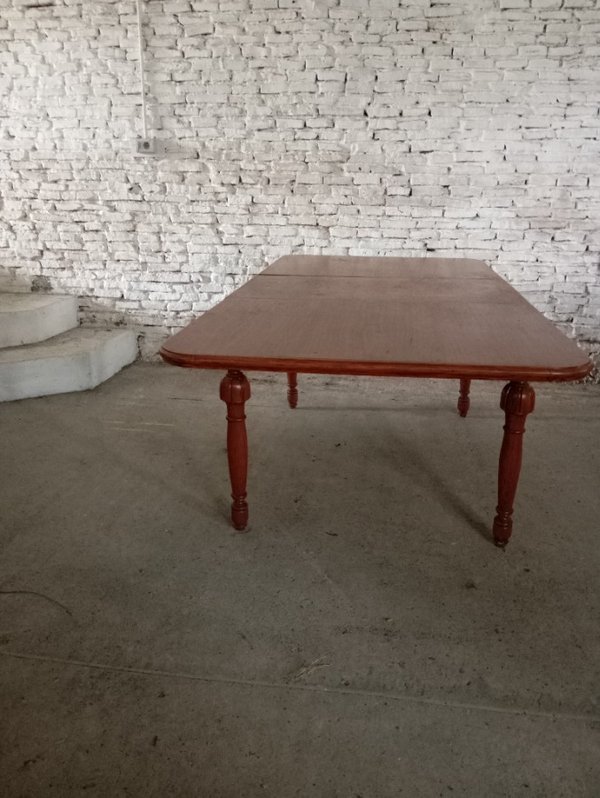Mesa de cedro antigua y elegante - imagen 3