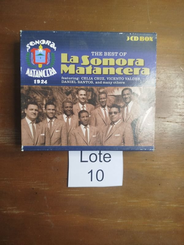Caja de 3 CDs Originales "The Best Of" Sonora Matancera (1924)