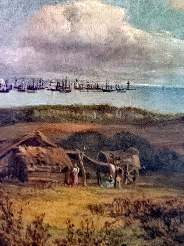 Lámina: Vista de Montevideo (1856) - Alrededores Hospital Vilardebó - imagen 4