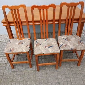 Mesa Rectangular de Comedor con 3 Sillas - imagen 3