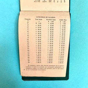 Carnet de Trabajo Antiguo Instituto de Jubilaciones y Pensiones Uruguay - imagen 7