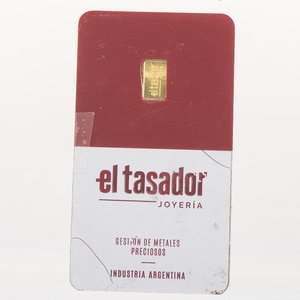 Lingote de Oro Fino 999 de 1 gramo de El Tasador Joyería - imagen 4